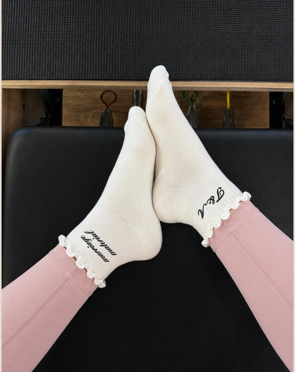 Marriage Material Pilates Socks