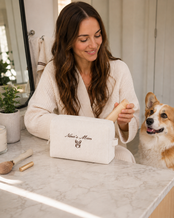 Pet Mom Makeup Bag