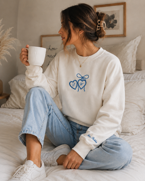 Initial & Last Name Sweatshirt